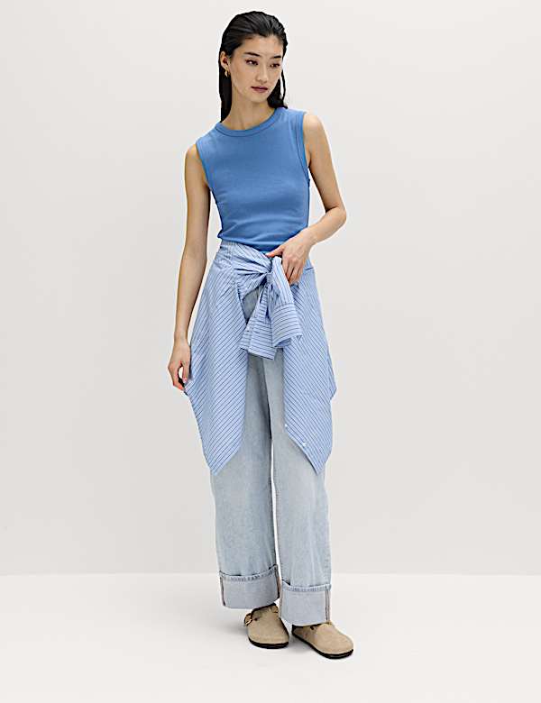 Cotton Rich Premium Slim Fit Tank Top