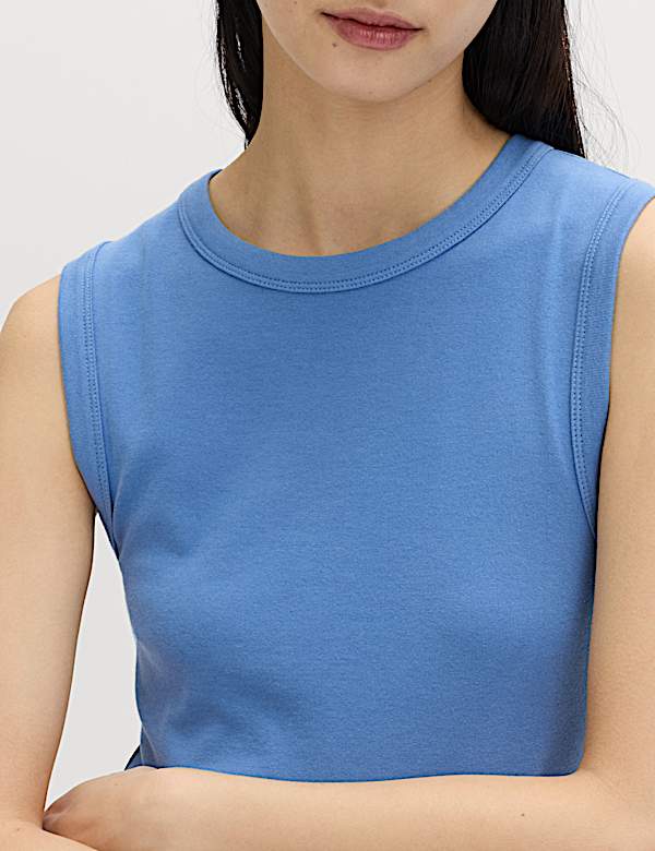 Cotton Rich Premium Slim Fit Tank Top