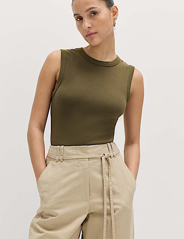 Cotton Rich Premium Slim Fit Tank Top