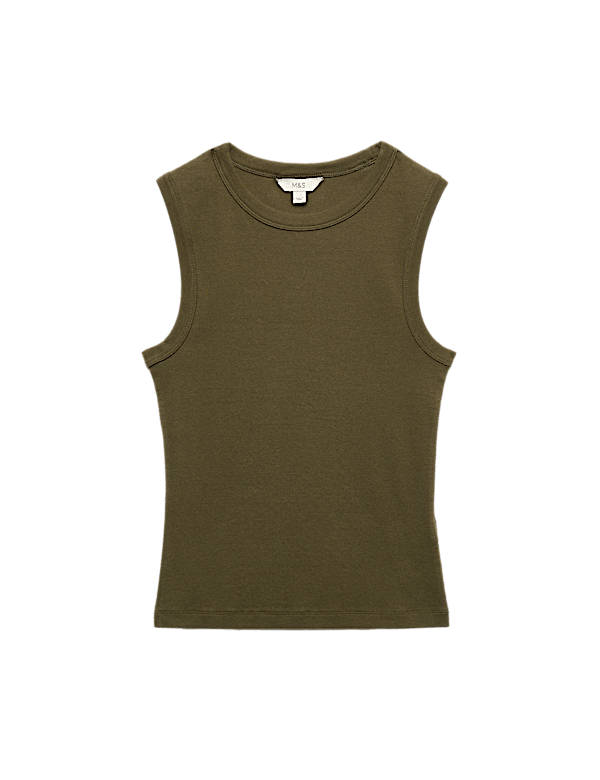 Cotton Rich Premium Slim Fit Tank Top