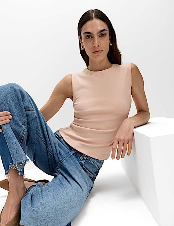 Cotton Rich Premium Slim Fit Tank Top