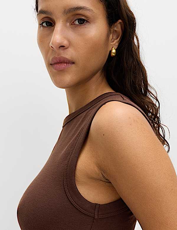 Cotton Rich Premium Slim Fit Tank Top