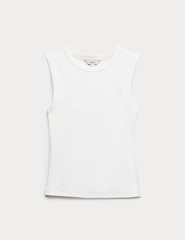 Cotton Rich Premium Slim Fit Tank Top - IL