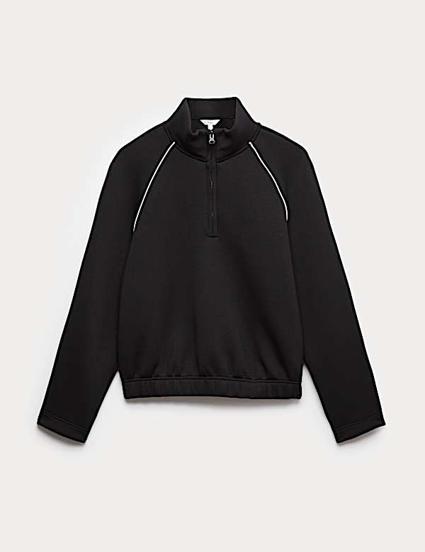 Sudadera de manga larga con media cremallera - US