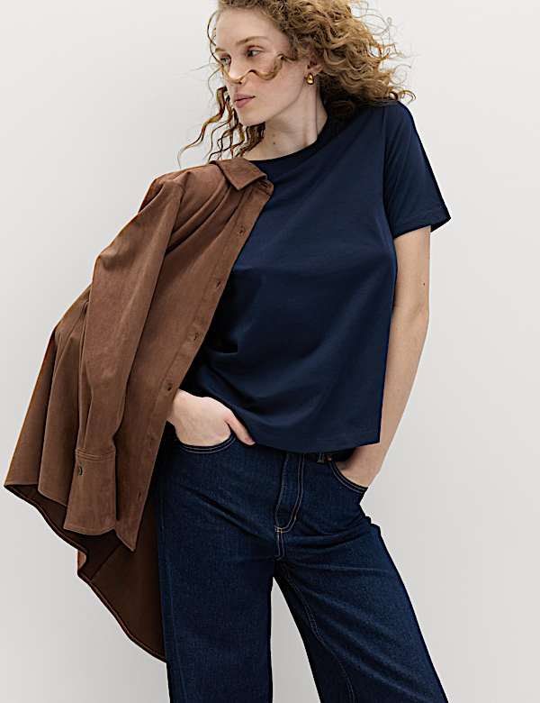 3 Pack Pure Cotton T-Shirts - BN