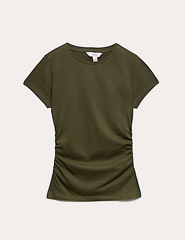 T-shirt &mu;&epsilon; &sigma;&tau;&epsilon;&nu;ή &epsilon;&phi;&alpha;&rho;&mu;&omicron;&gamma;ή &kappa;&alpha;&iota; &sigma;&omicron;ύ&rho;&epsilon;&sigmaf; &alpha;&pi;ό 100% &beta;&alpha;&mu;&beta;ά&kappa;&iota; - GR