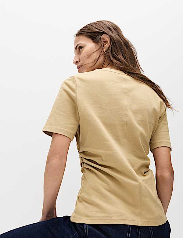 &Mu;&epsilon;&sigma;ά&tau;&omicron; T-shirt &alpha;&pi;ό 100% &beta;&alpha;&mu;&beta;ά&kappa;&iota; - GR