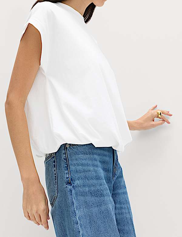 Pure Cotton Soft Volume Top - CA