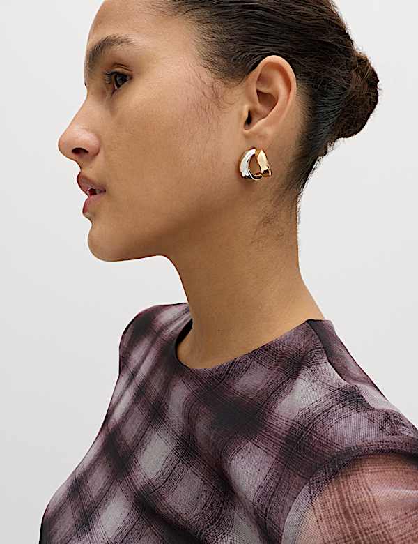 Checked Mesh Top - KG