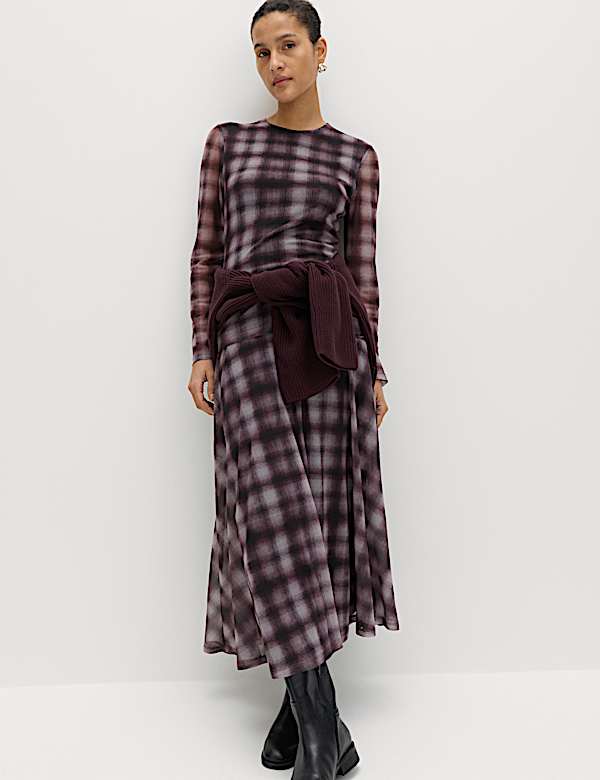 Checked Mesh Top - KG