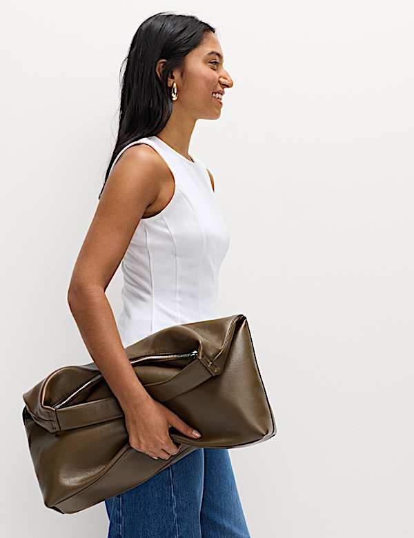 Fitted Sleeveless Peplum Top - CA