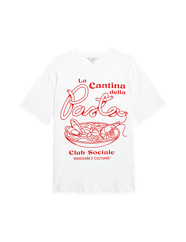 Pure Cotton Printed T-Shirt