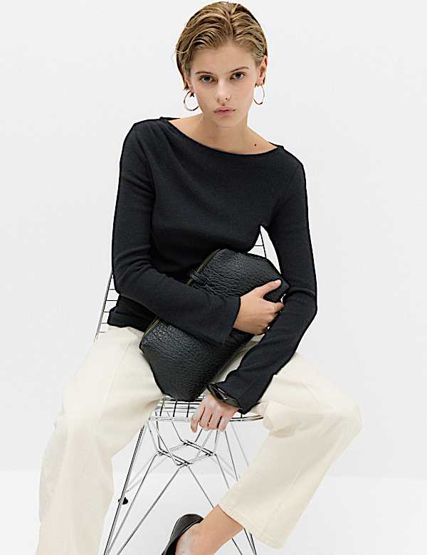 Cosy draped top - CA