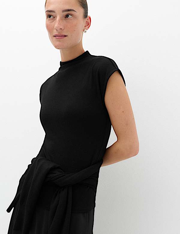 Funnel Neck Top - AU