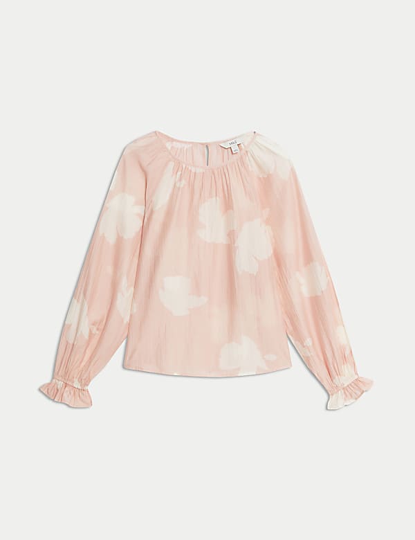 Lyocell Rich Printed Blouse - MX