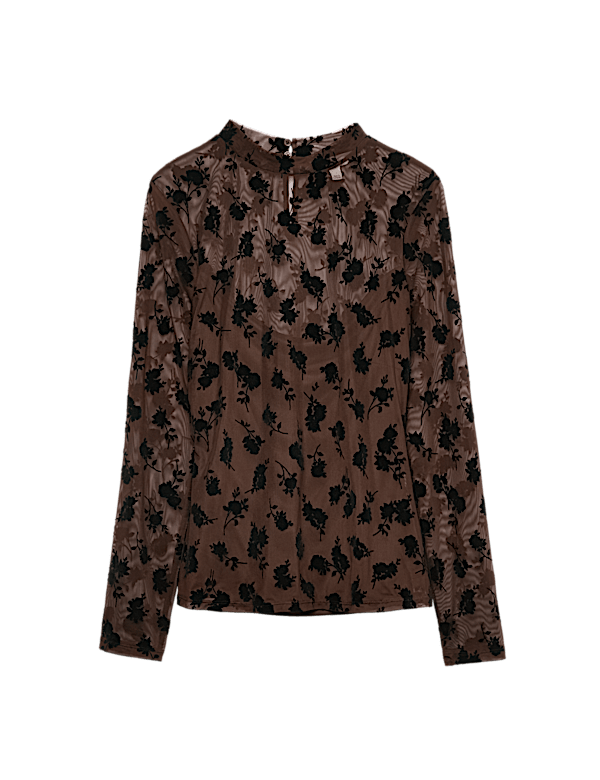 Flock Fitted Mesh Top