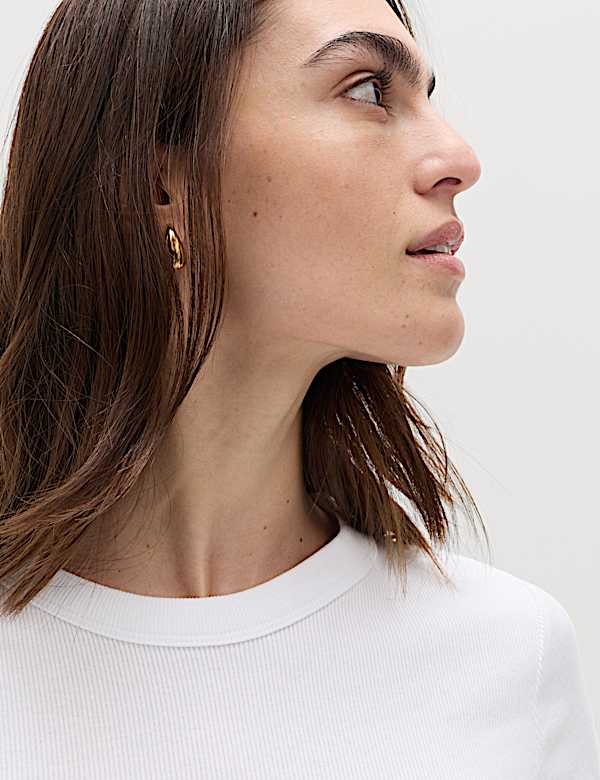 2 Pack Cotton Rich Ribbed T-Shirts - MX