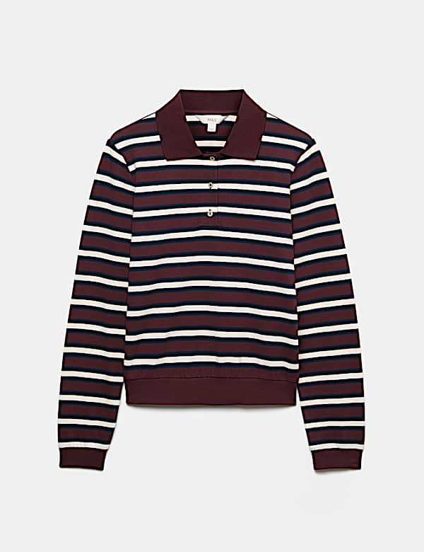 Cotton Rich Striped Rugby Top - JE