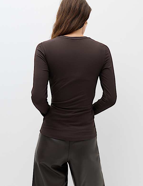 Cosy Tie Front Regular Fit Top - AU