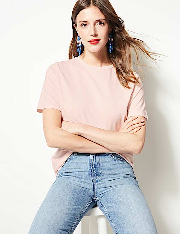 Pure Cotton Short Sleeve T-Shirt