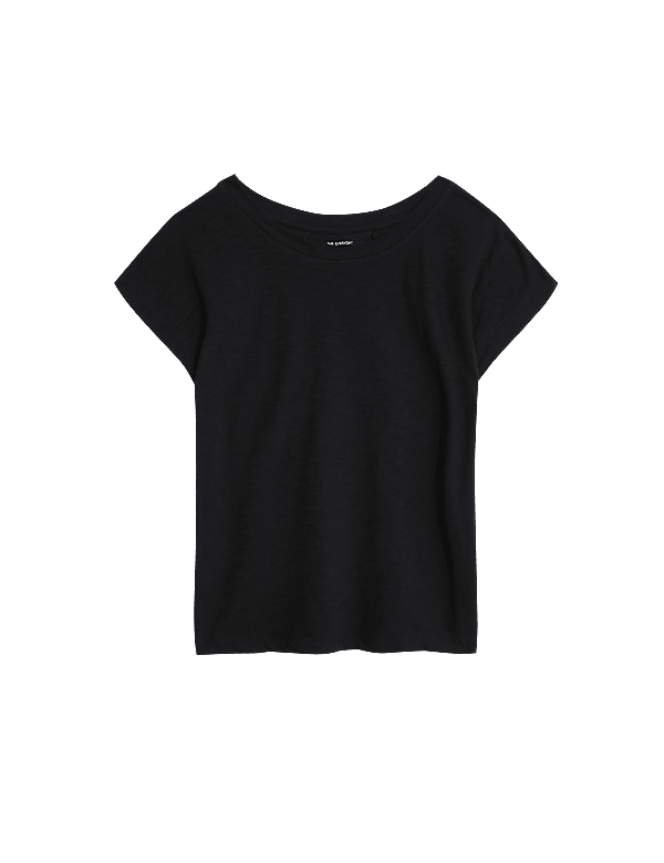 Pure Cotton Everyday Fit Slash Neck T-shirt