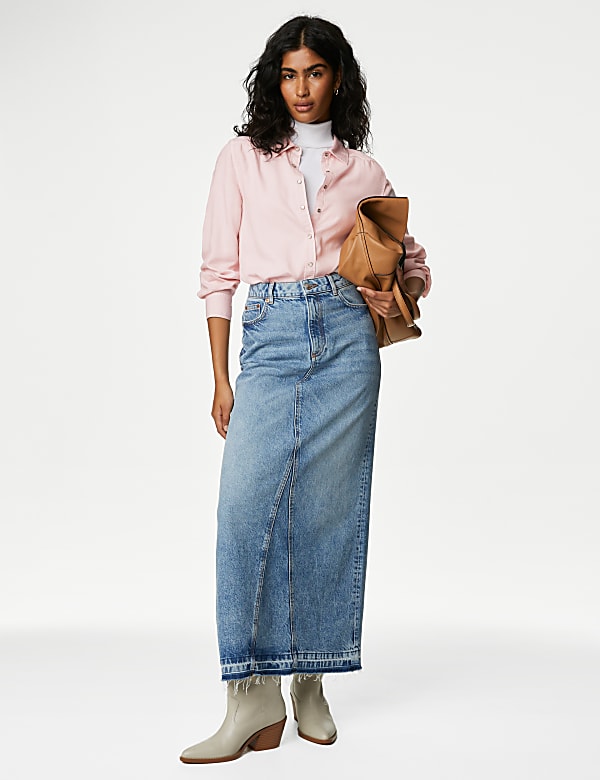 Pure Lyocell™ Collared Shirt