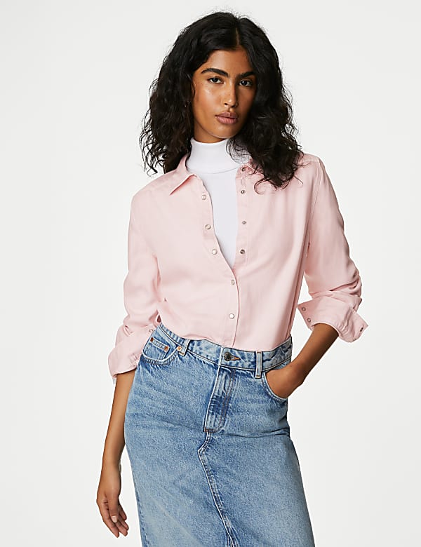 Pure Lyocell™ Collared Shirt