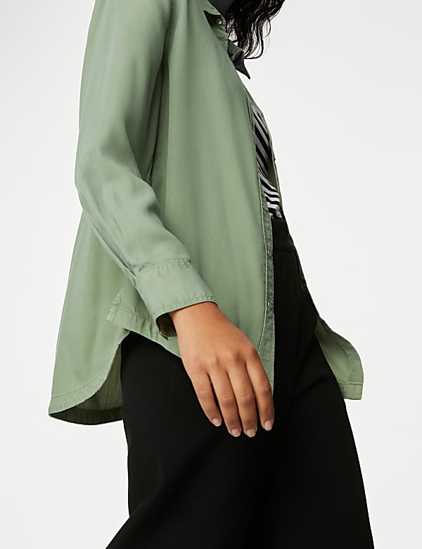 Pure Lyocell™ Collared Shirt