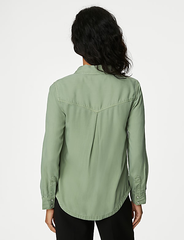 Pure Lyocell™ Collared Shirt