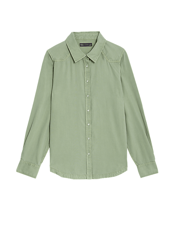 Pure Lyocell™ Collared Shirt