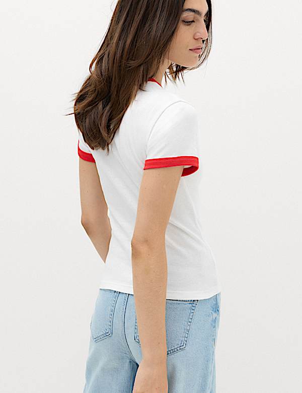 Camiseta ajustada 100 % algod&oacute;n de la Copa del Mundo - ES