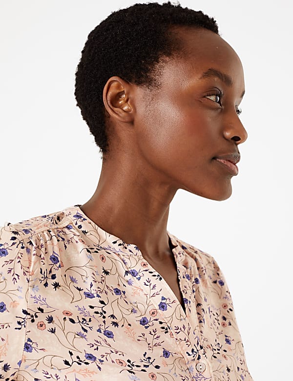 Floral Print Blouse