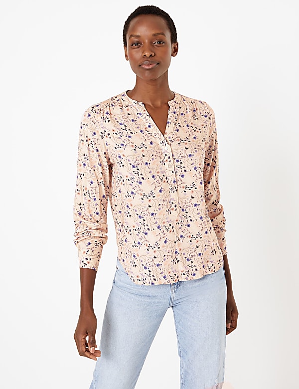 Floral Print Blouse