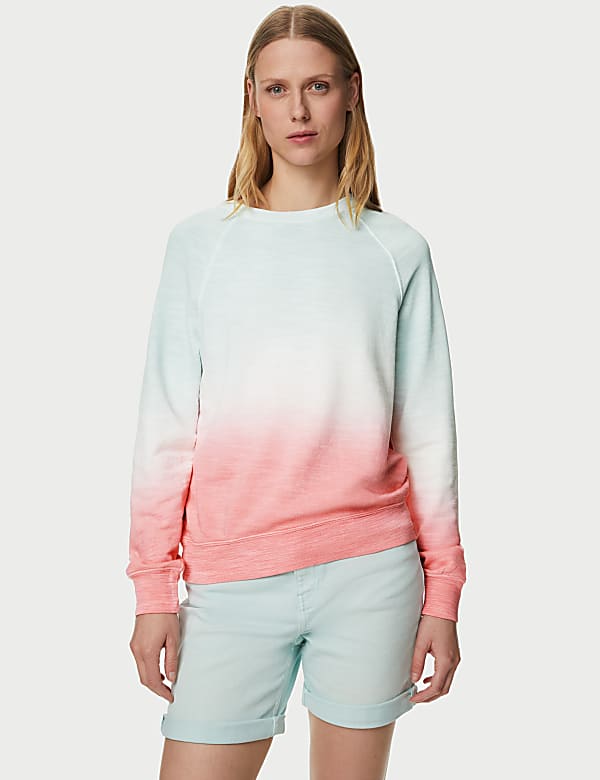 Pure Cotton Printed Sweatshirt