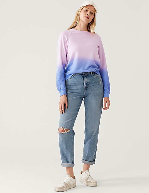 Pure Cotton Printed Sweatshirt