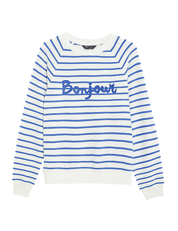 Pure Cotton Printed Sweatshirt