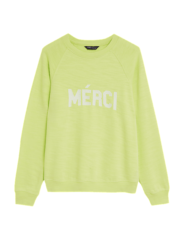 Pure Cotton Printed Sweatshirt
