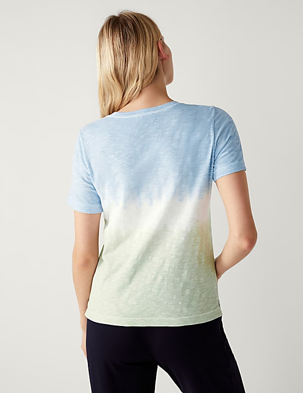 Pure Cotton Printed Pocket T-Shirt
