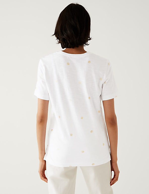 Pure Cotton Printed Pocket T-Shirt