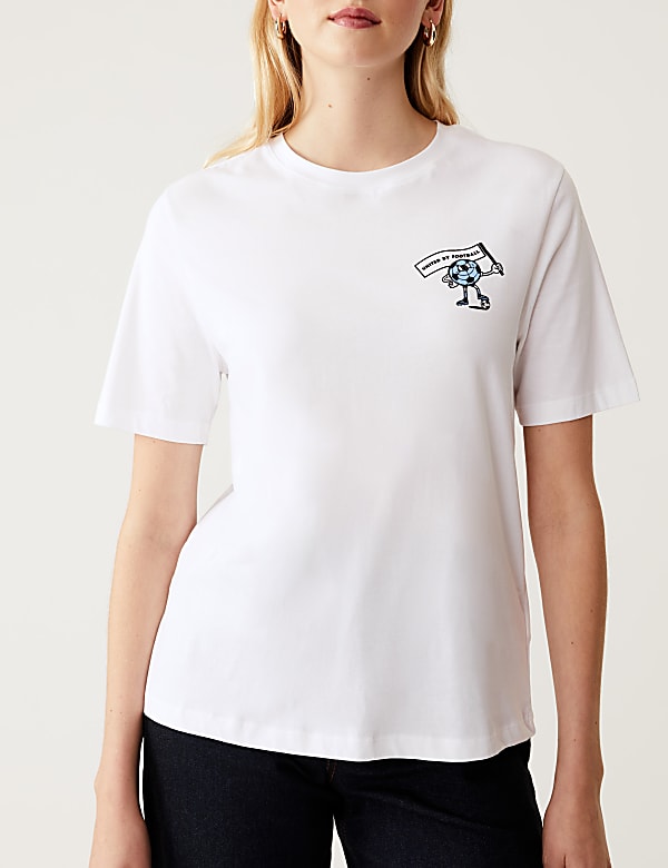 Women's Pure Cotton T-Shirt - US