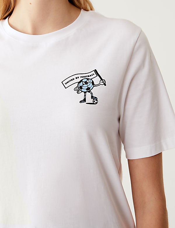 Women's Pure Cotton T-Shirt - US