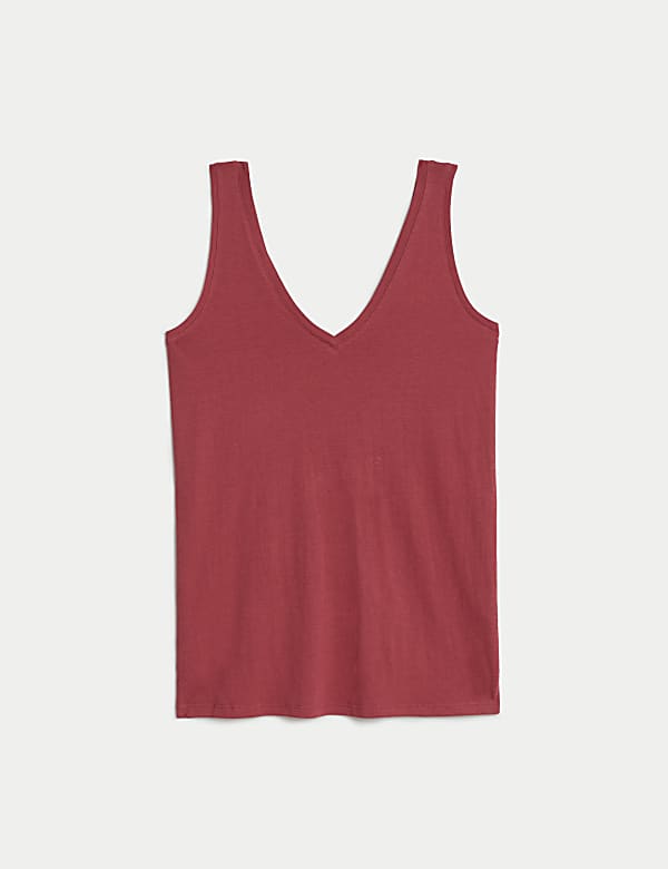 Relaxed Fit V-Neck Vest - AL