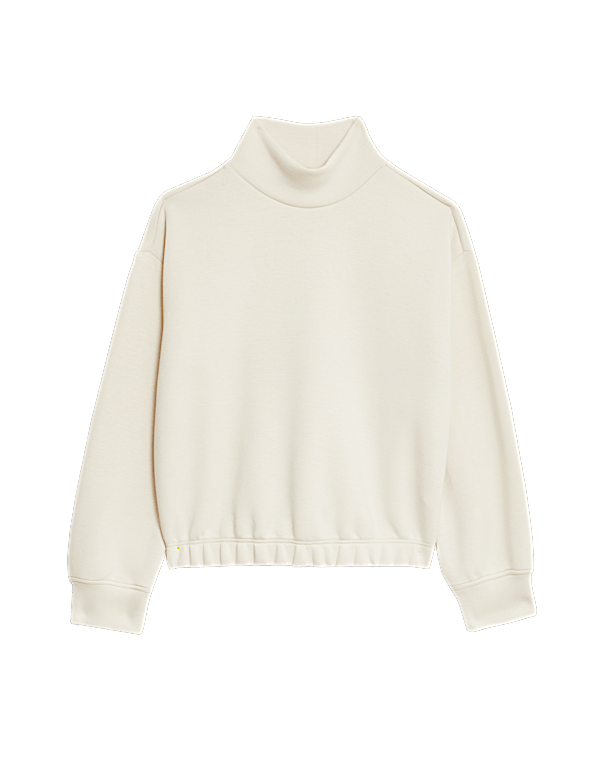 High Neck Sweatshirt