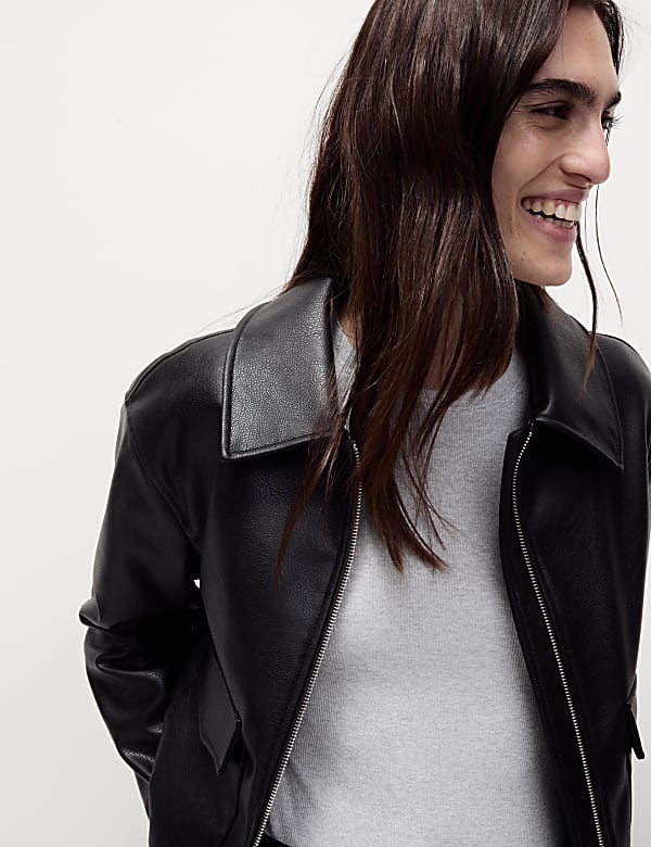 חולצה נוצצת עשירה בכותנה בגזרה רגילה - IL