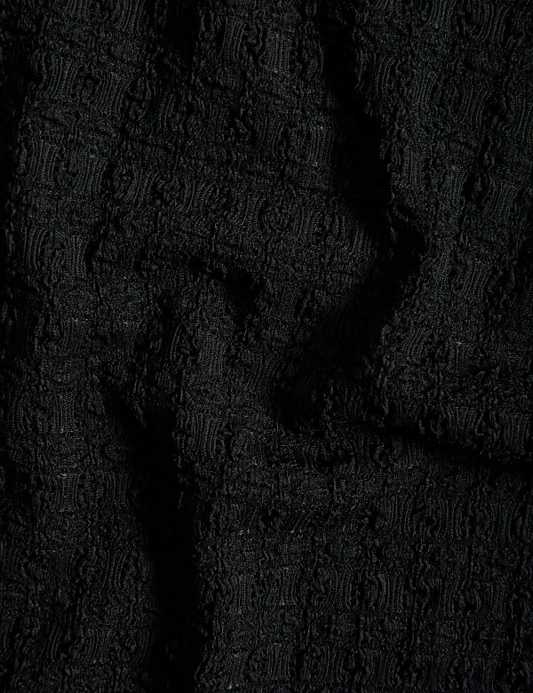 Textured Scoop Neck Top