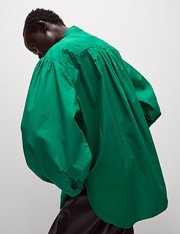 Pure Cotton Oversized Shirt - IL