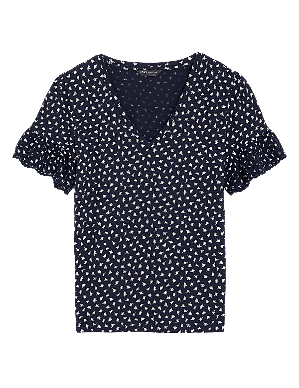 Pure Cotton Printed Top