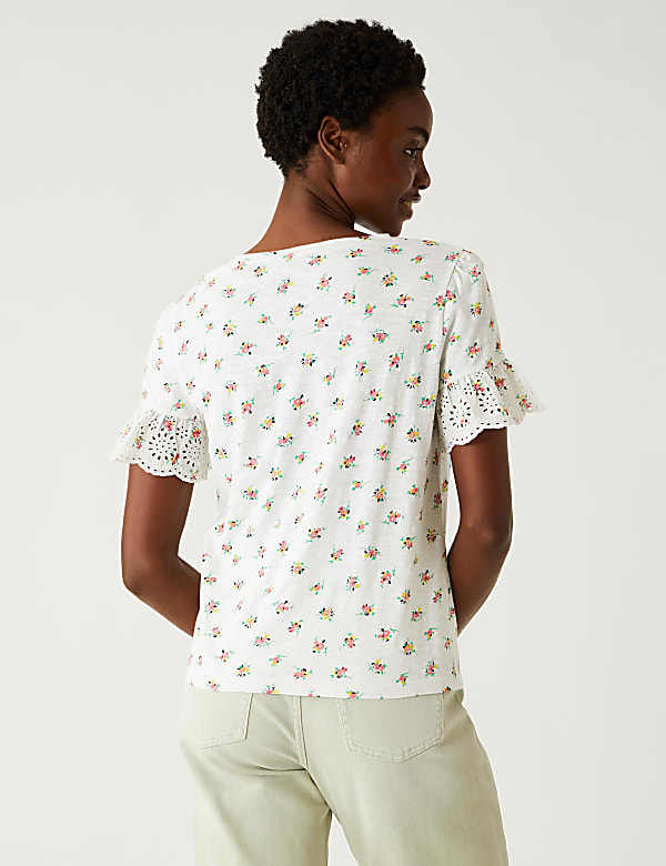 Pure Cotton Printed Top