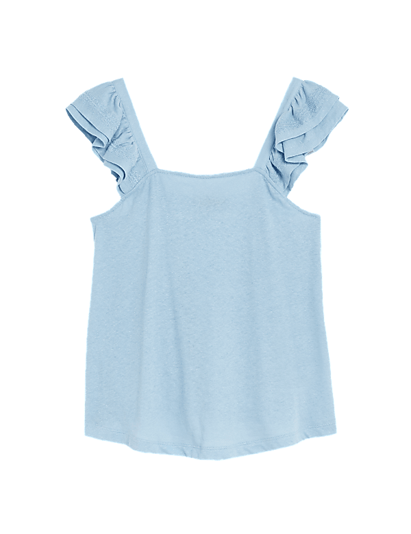 Linen Rich Vest Top