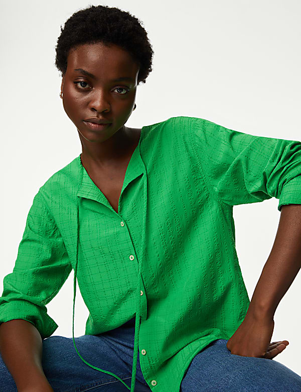 Modal Rich Longline Blouse